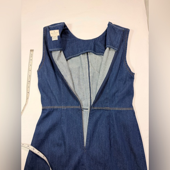 French Connection Linaira Denim Sheath Women’s Dress Size Medium - Picture 14 of 15